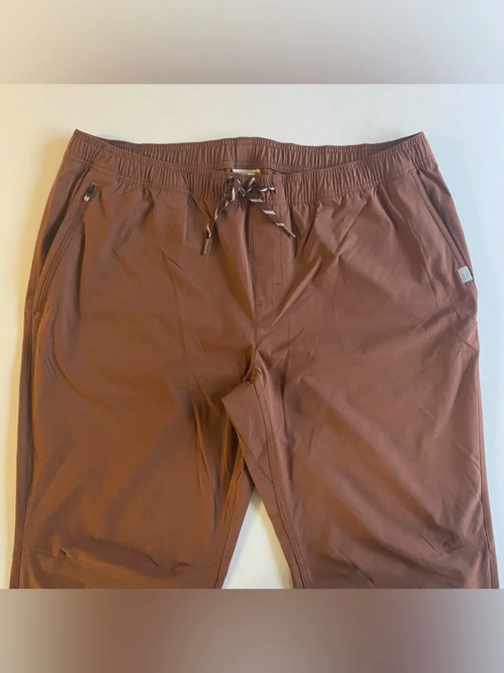 LL Bean Multisport Hike Pants Men XL 30” Woven Outdoor Trail Gorp Drawstring